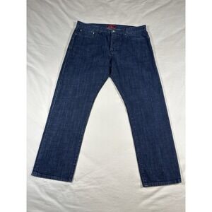 Lucky Brand 121 Heritage Slim Dark Wash Mens Jeans W38 L30 Button Fly